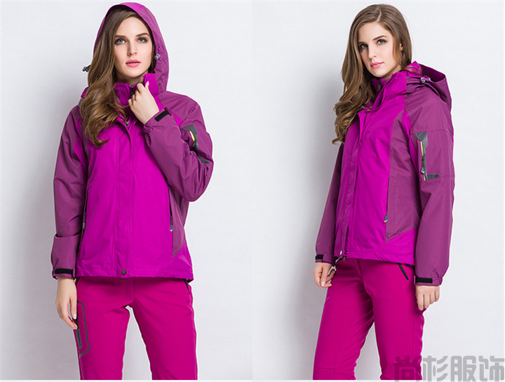 長絨內膽沖鋒衣--男士灰色(圖11)